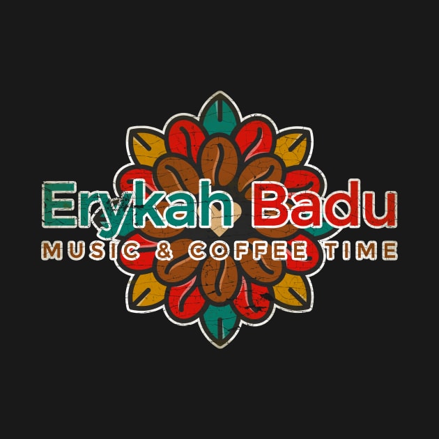 Erykah Badu Music & Cofee Time by Testeemoney Artshop