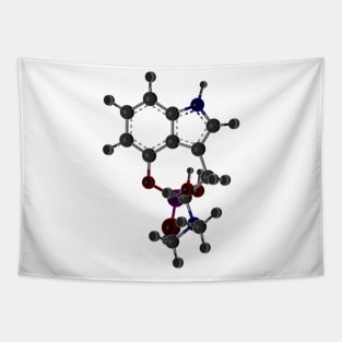 Psilocybin Molecule Tapestry