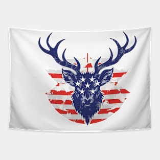 American elk Tapestry