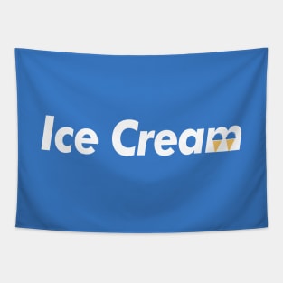 Ice Cream (Blue) Tapestry