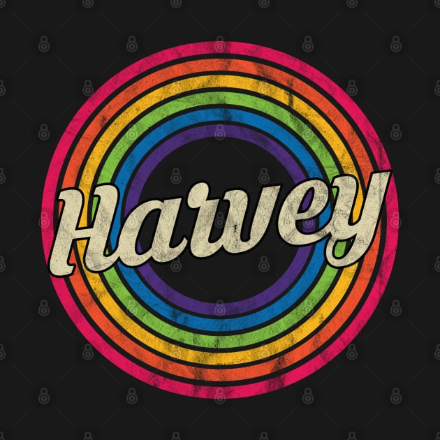 Harvey - Retro Rainbow Faded-Style by MaydenArt