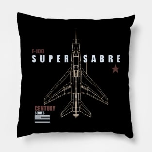 F-100 Super Sabre Pillow