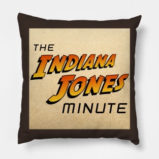 Indiana Jones Minute Logo Square Pillow