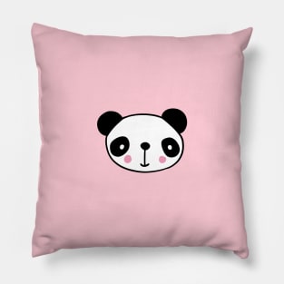 panda head Pillow