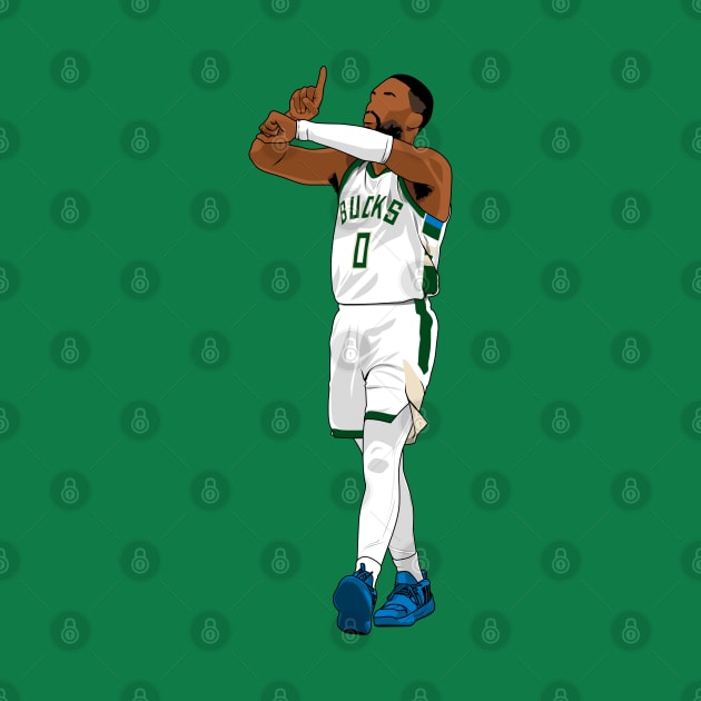 Damian Lillard by origin illustrations