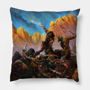 Black Colossus poster Pillow