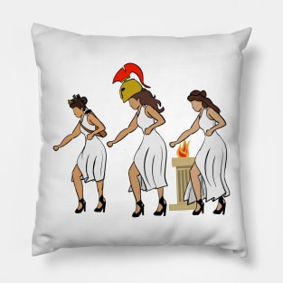 Ancient Single Ladies Pillow