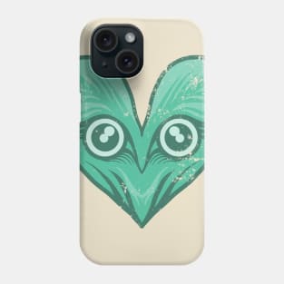 Owl love valentine - vintage style Phone Case
