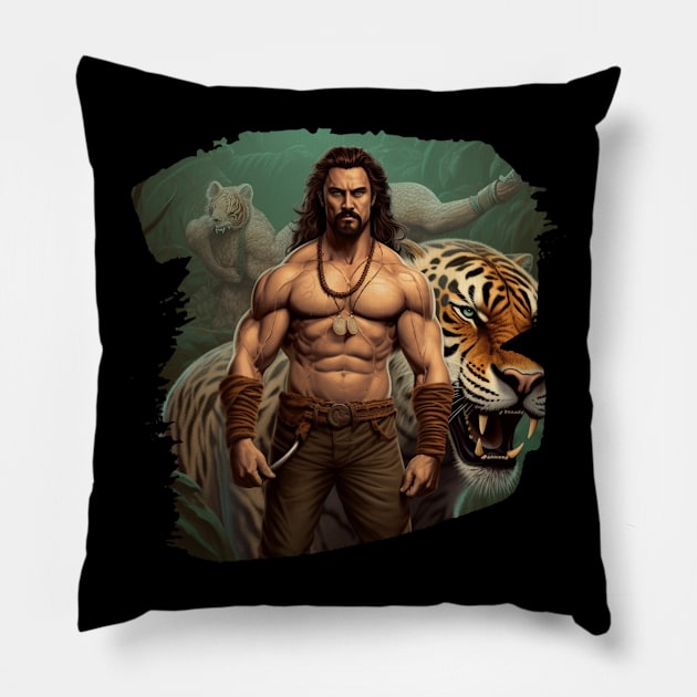 KRAVEN THE HUNTER Pillow by Pixy Official