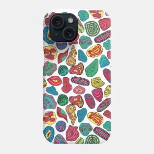 Gems, crystal stones pattern-Kika Phone Case