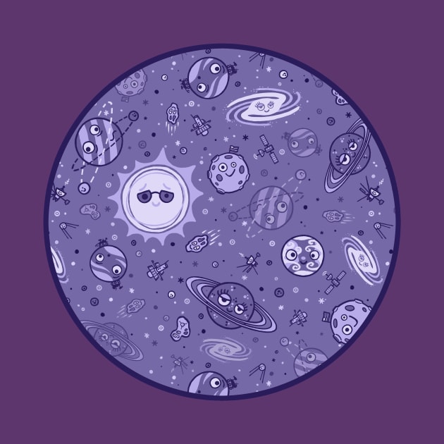 Through the Telescope (Purple) by chayground