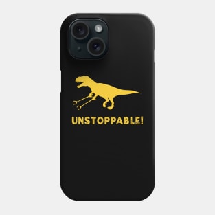 Unstoppable T Rex With Grabbers Long Arms Phone Case