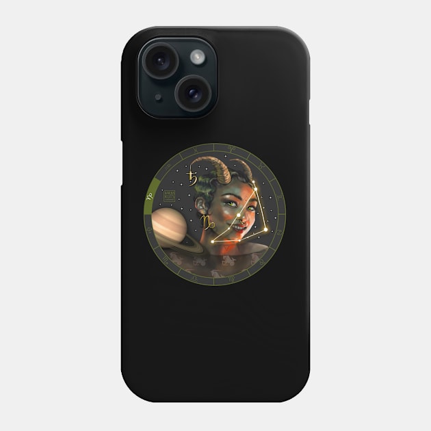 Capricorn Phone Case by Carnival of Sadness