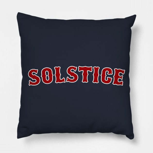 Solstice ('97) Pillow by monotoonz