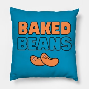 'Baked' beans weed print Pillow