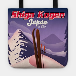 Shiga Kogen Japan to ski Tote