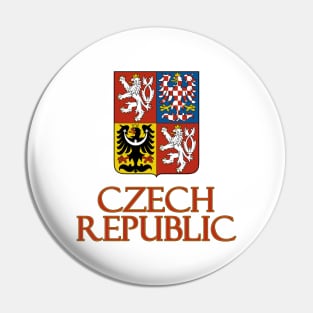 Czech Republic - Coat of Arms Design Pin