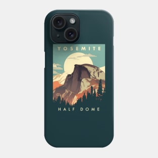 Yosemite National Park Half Dome Phone Case