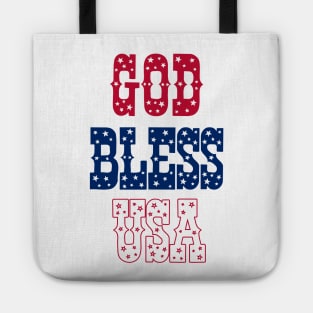 god BLESS usa Tote