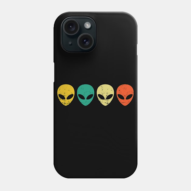 Retro Alien sunset Phone Case by Madelyn_Frere