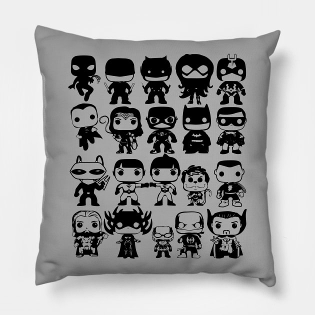 Funko Pop! Collection Pillow by Roy J Designs