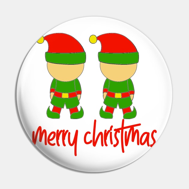 Couple Elfs Pin by ScrambledPsychology