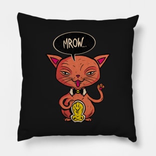 Get Lucky Cat Pillow