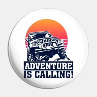 Jeep Wrangler Adventure Pin