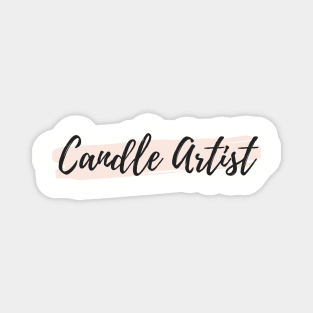 Candle Artist Magnet