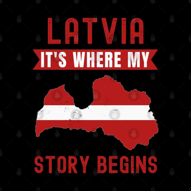 Latvia by footballomatic