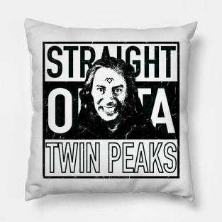 Straight Outta Twin Peaks - Bob, Fire Walk With Me, Horror Tshirt, Wanted Man, Halloween Sweatshirt, Monster Sticker Pillow