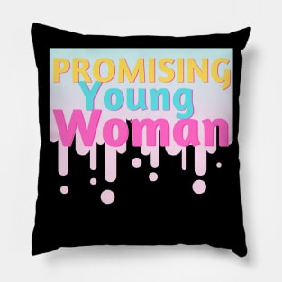 Promising Young Woman Pillow