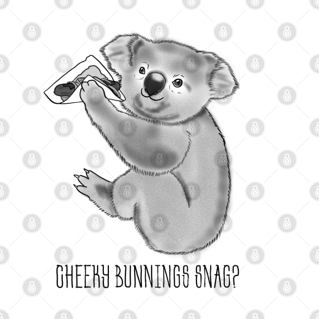 Cheeky Bunnings Snag by ACDesigns