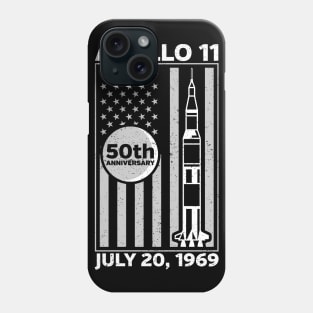 Apollo 11 Commemorative Moon Landing 50th Anniversary Phone Case