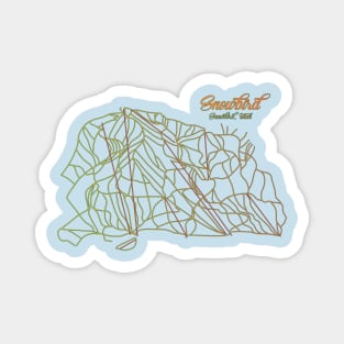 Snowbird Trail Map Magnet