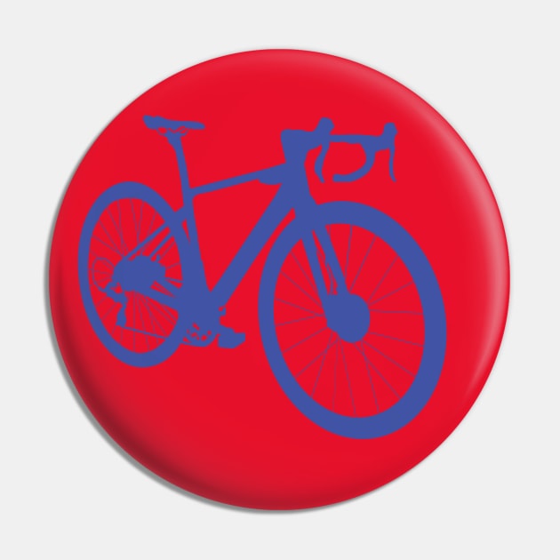 Blue bike Pin by Biotree