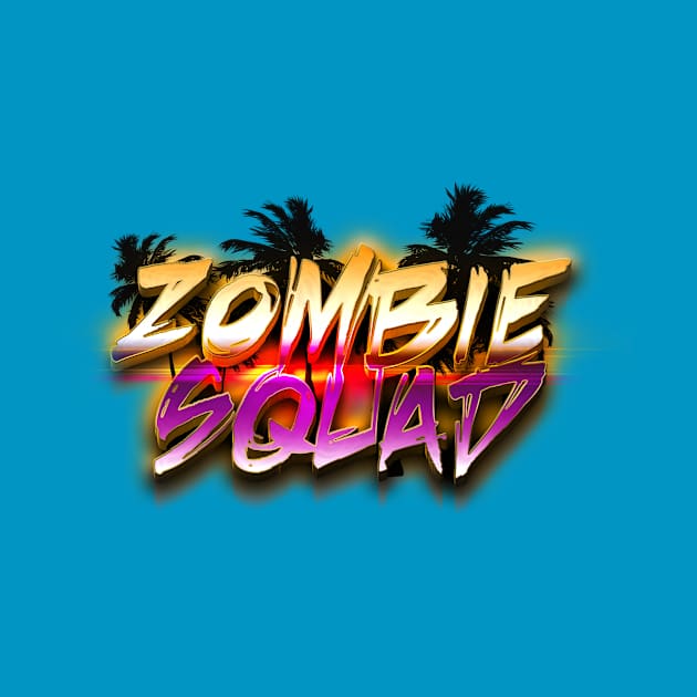 ZOMBIE SQUAD 80s Text Effects 2 by Zombie Squad Clothing