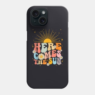 Here Comes The Sun Summer Vacation Beach Family Matching Phone Case