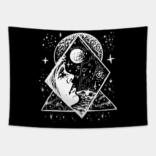 Space Witch Goth, Mind's Eye, Pagan, Occult Tapestry