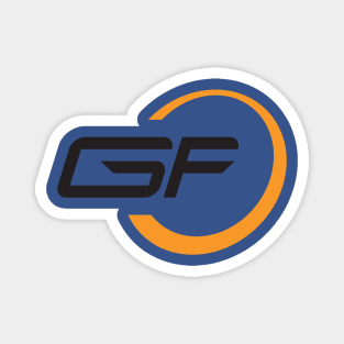 GF Retro Logo Color Magnet