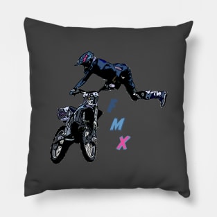 motocross freestyle Pillow