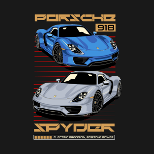 Classic Porsche Spyder 918 T-Shirt