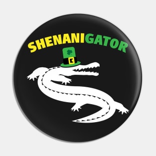 Shenanigator St Patricks Day Doodle Pin