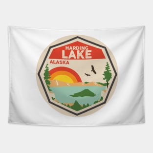 Harding Lake Alaska Tapestry