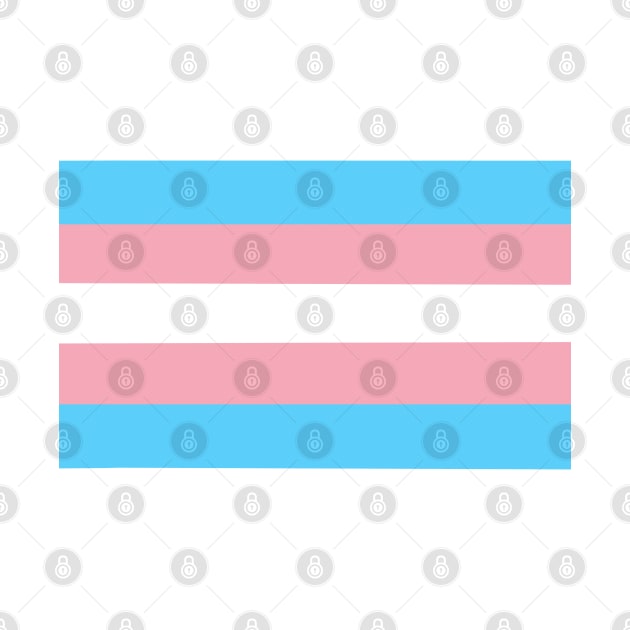 Trans Flag by NYXFN