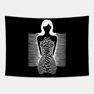 gothic woman Tapestry