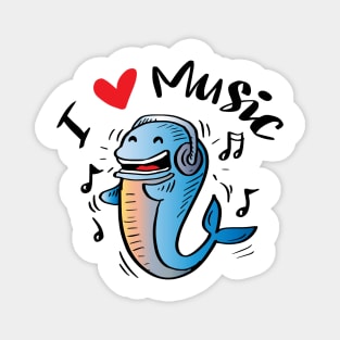 cute dolphin Magnet