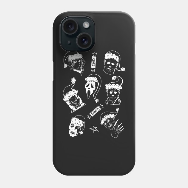 Bad Santas Phone Case by EstrangedShop