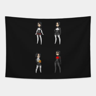 Signalis Characters Tapestry