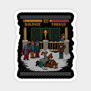 The Christmas Fight Magnet